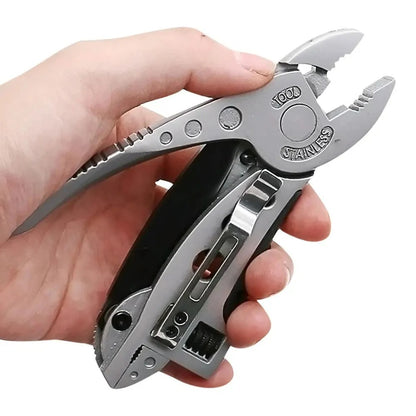 Multitool Pliers Pocketknife Screwdriver Set Kit Adjustable Wrench