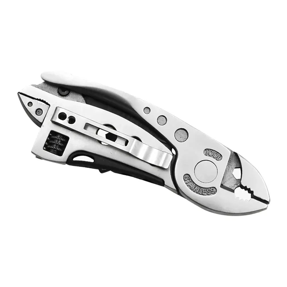 Multitool Pliers Pocketknife Screwdriver Set Kit Adjustable Wrench